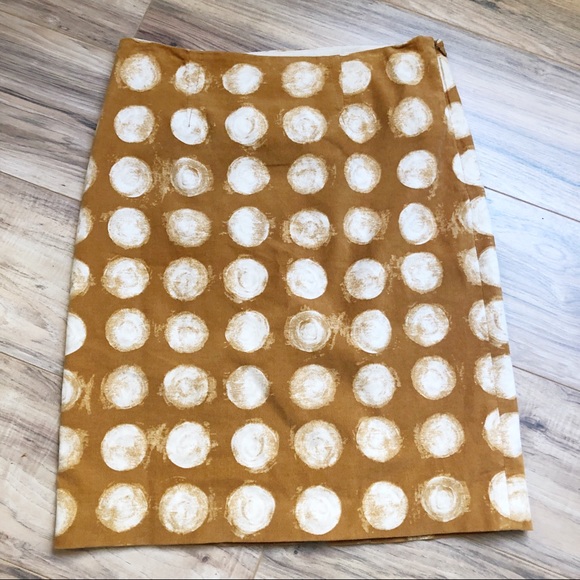 Maeve Dresses & Skirts - Anthro Maeve Corded Dots Corduroy Skirt 6 Pencil